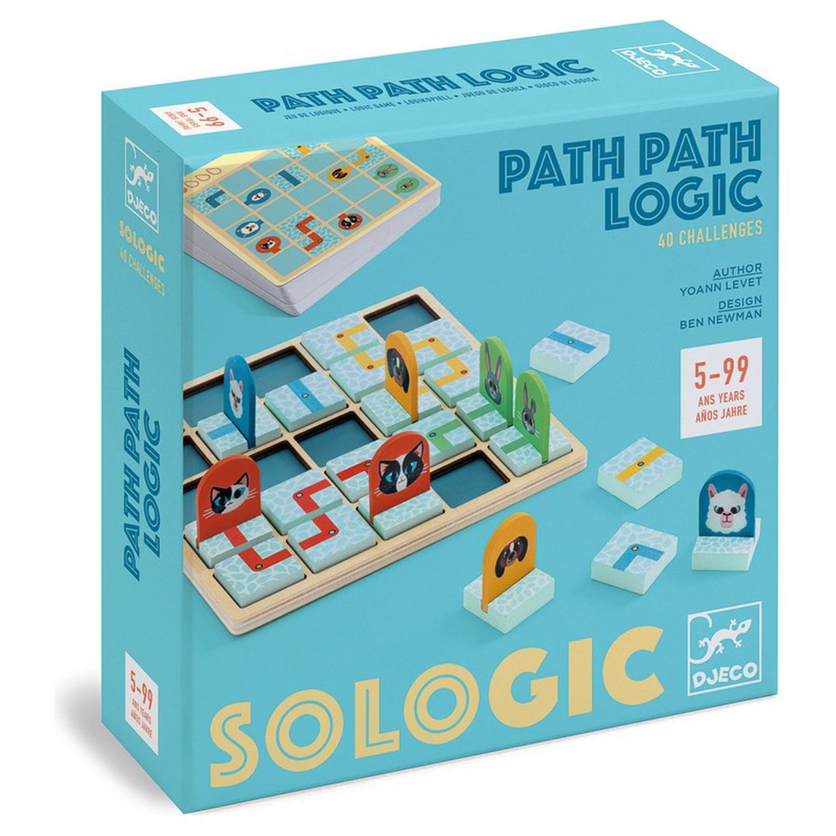 Djeco Path Path Logic Sologic Game