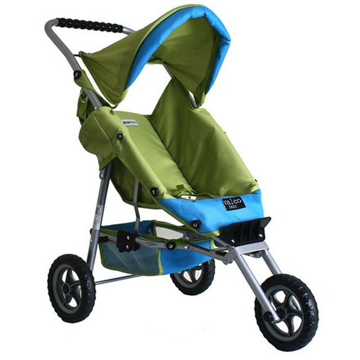 Valco Mini Marathon Dolls Pram - Lime/Aqua