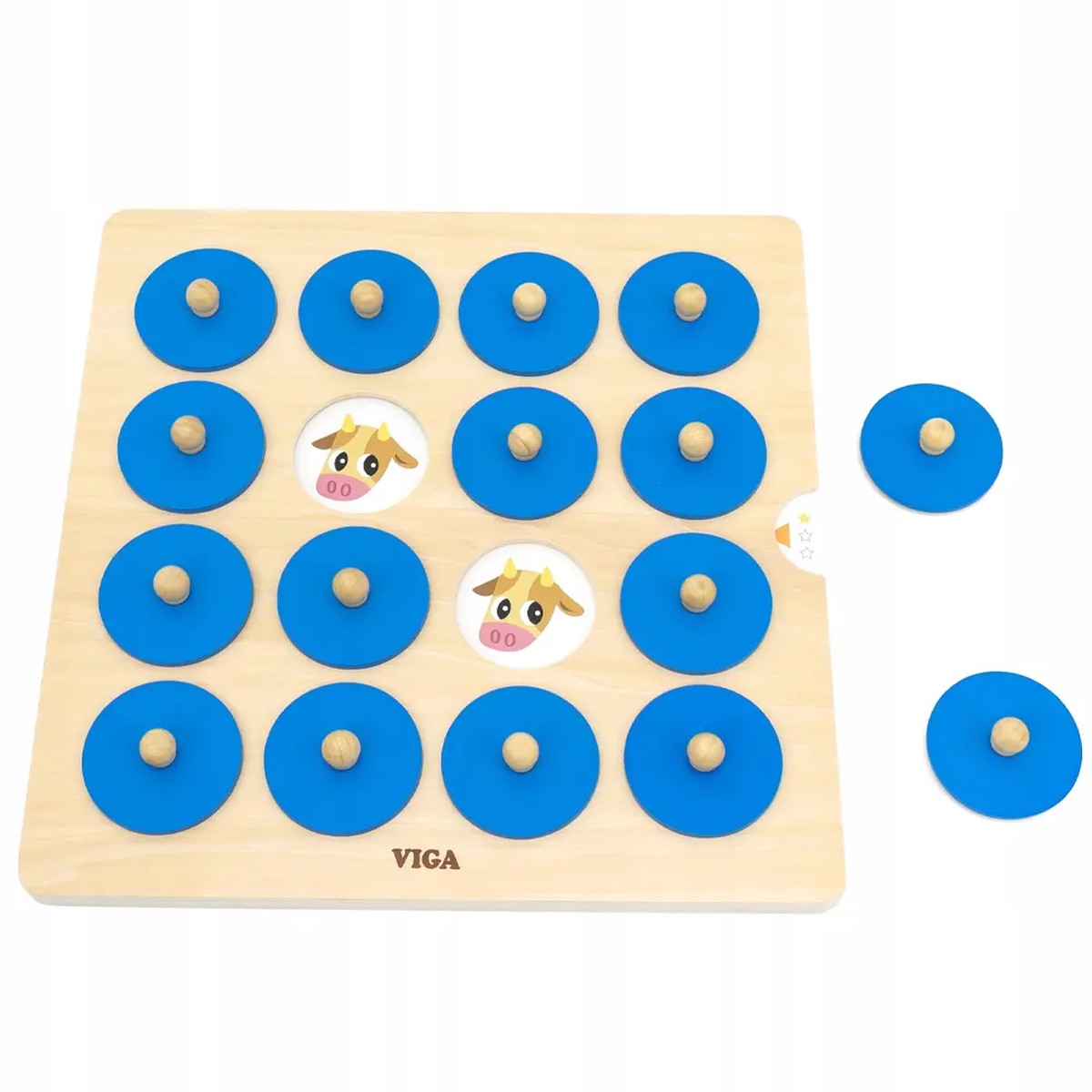Viga Wooden Memory Game