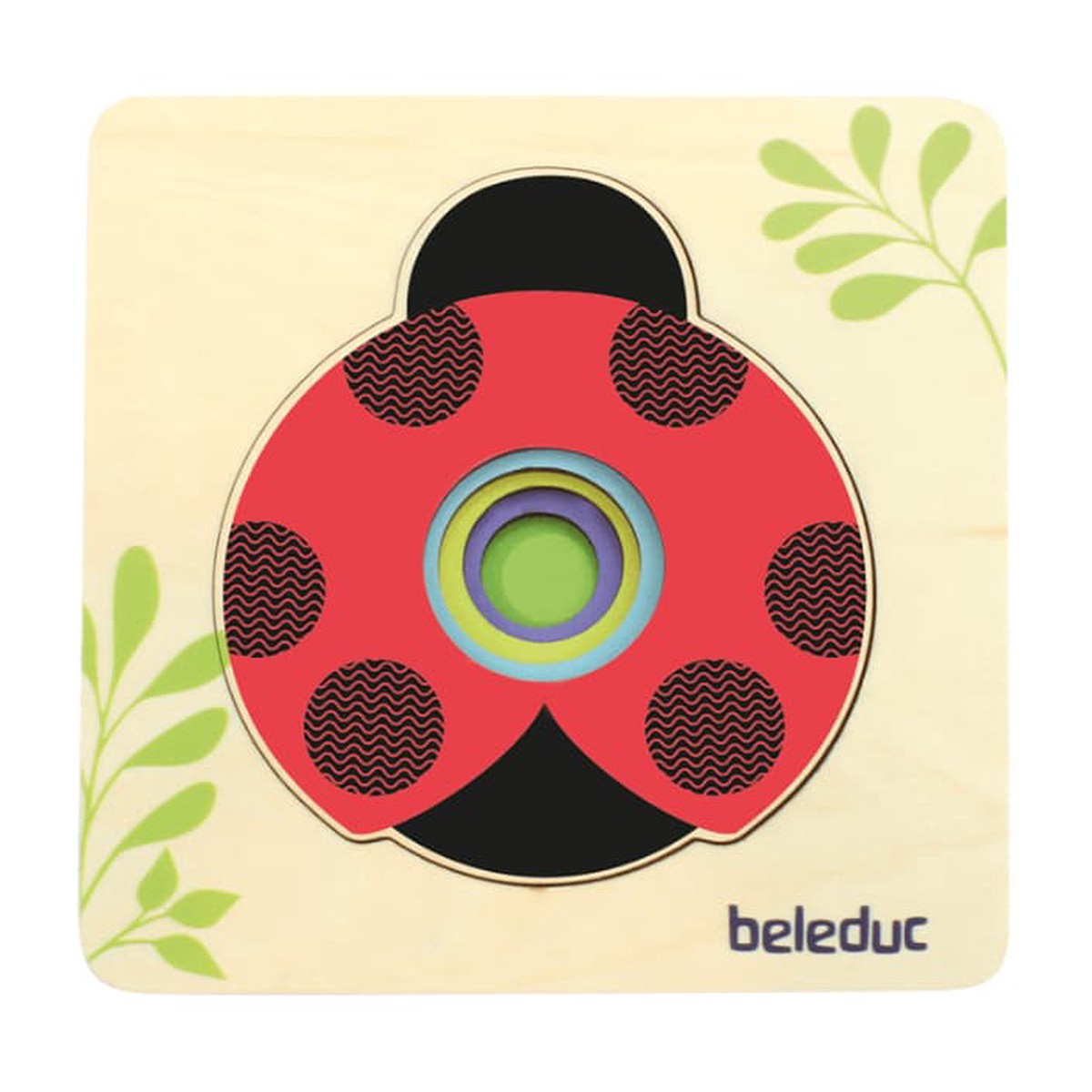 Beleduc Layer Puzzle - Ladybug