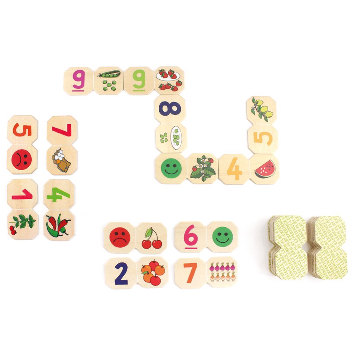 Beleduc Domino Game - Fruit & Vegetables