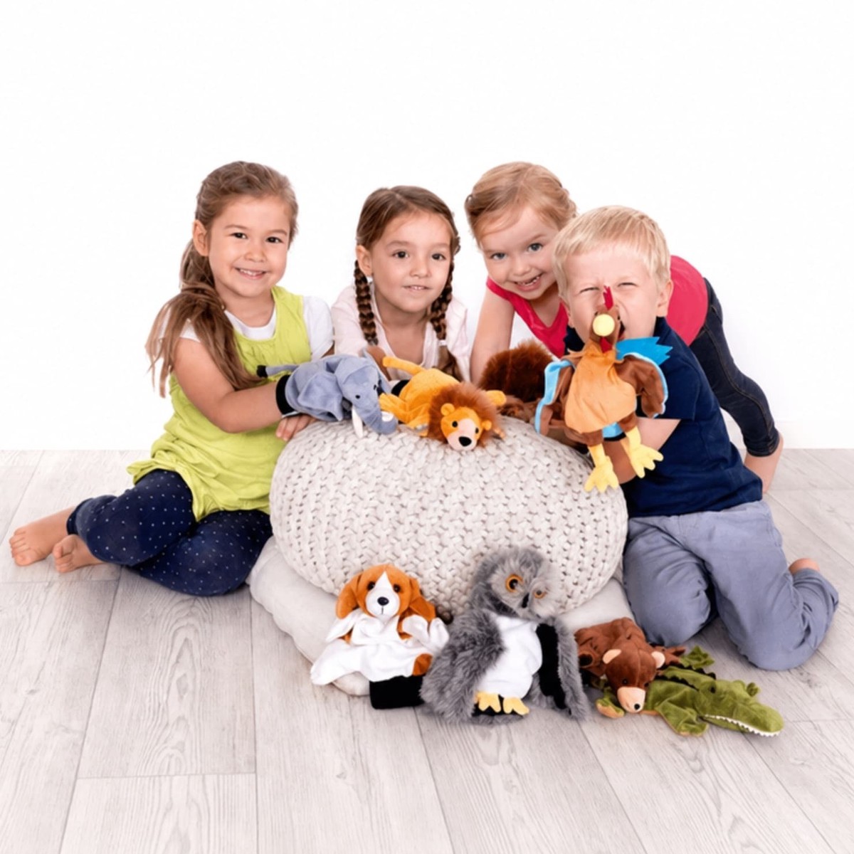 Beleduc Hand Puppets - Farm Animals & Pets