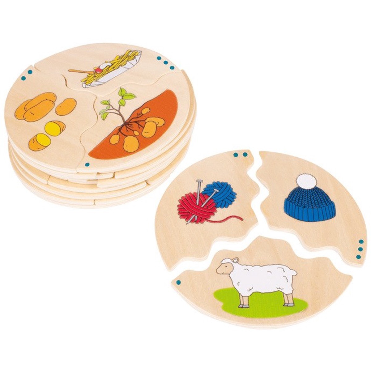 Beleduc Nawito Puzzle Set - Production