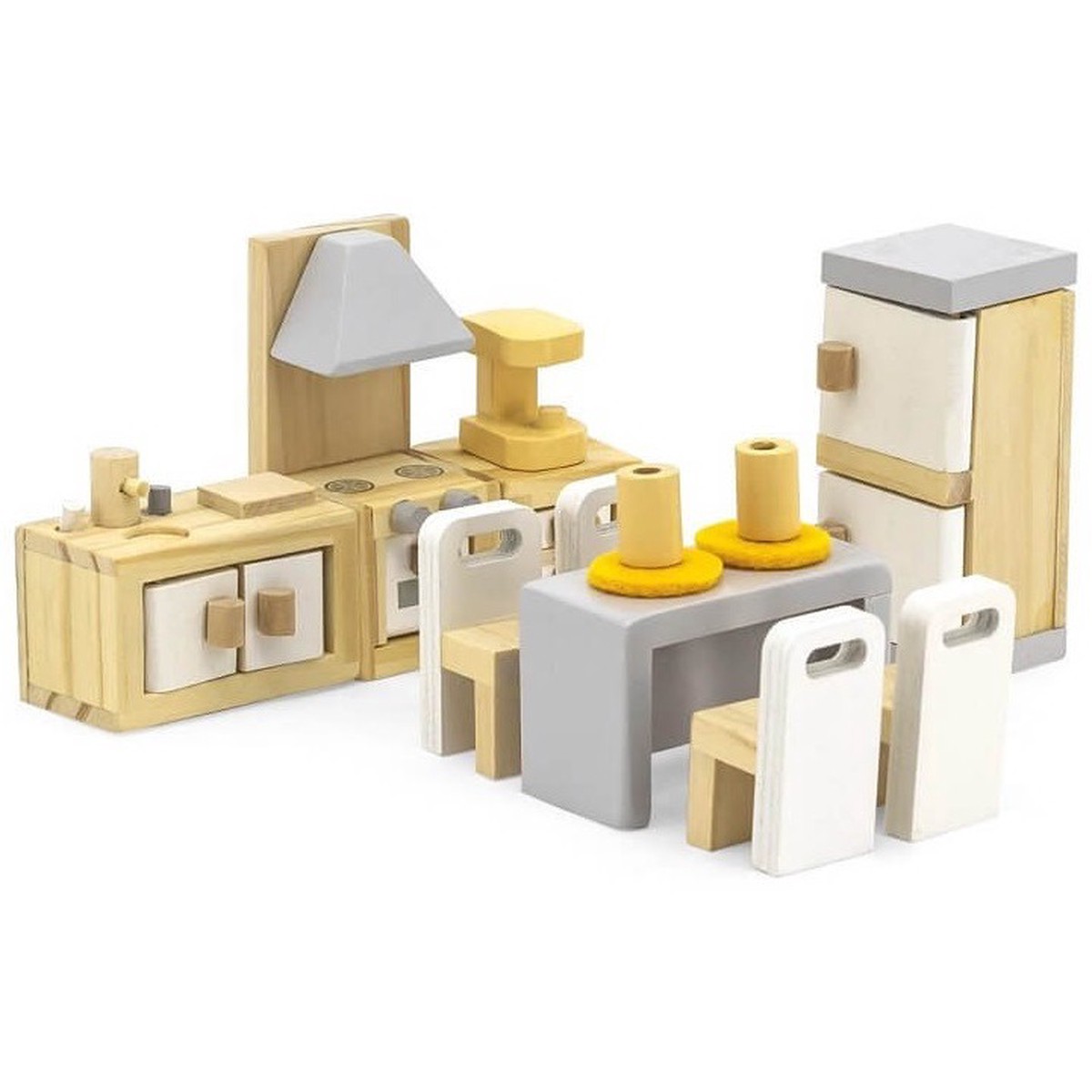 PolarB Dollhouse Furniture - Kitchen & Dining Room